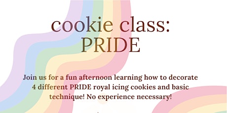 Cookie Class: PRIDE