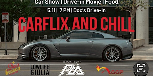 Imagem principal do evento Carflix and Chill at Doc's Drive in Theatre