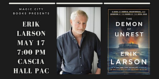 With Demons: An Evening with Erik Larson primary image