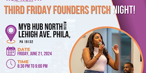 Third Friday Founders Pitch Night!