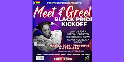 Imagem principal de OSE Presents: Meet & Greet Black Pride Kickoff @ Mixxed