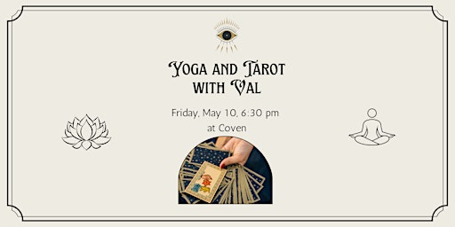 Imagem principal do evento Yoga and Tarot