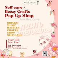 Imagem principal do evento Self-Care Boozy Crafts Pop Up Shop
