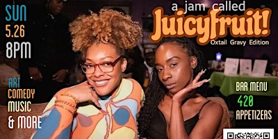 SUN MAY 26th a JAM called JUICYFRUIT! Basement Party EDITION! primary image