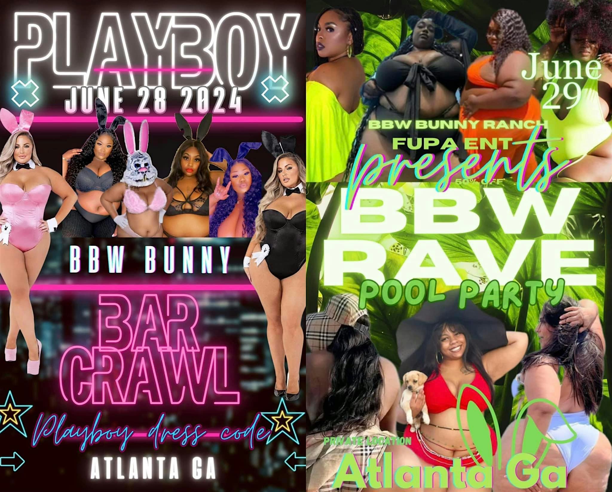 The BBW Bunny Ranch and FUPA Ent. The BBW Pool Party and Party Bus