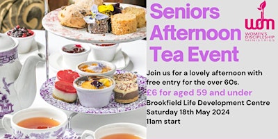 Primaire afbeelding van Afternoon Tea for our Seniors - NTCG The Rock Women's Ministries