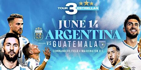 Argentina VS Guatemala Soccer Match