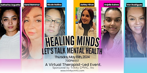 Imagem principal do evento Healing Minds, Building Resilience: Let's Talk Mental Health