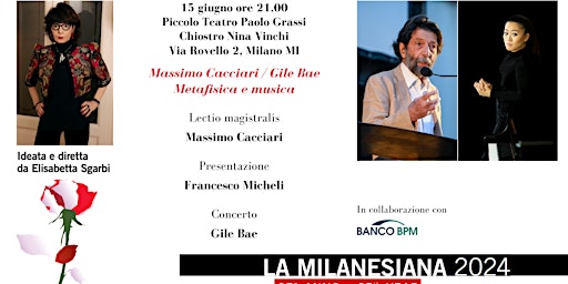 MASSIMO CACCIARI / GILE BAE METAFISICA E MUSICA primary image