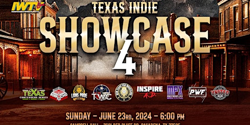 New Texas Pro Wrestling Presents: “Texas Indie Showcase 4”  primärbild