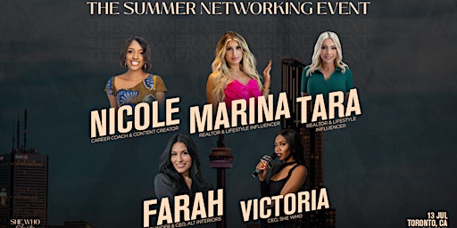 She Who Elevates Toronto, The Networking Event primary image