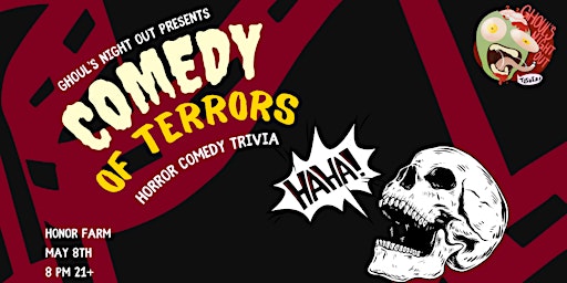 Imagem principal do evento Comedy of Terrors: Horror Comedy Trivia