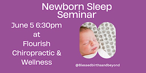 Imagem principal do evento Newborn Sleep Seminar