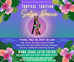 Image principale de Foreverland's Tropical Tahitian SALSA Dance @ Mama Juanas!