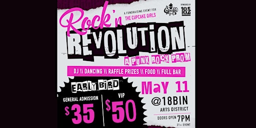 Primaire afbeelding van Rock'n Revolution Punk Rock Prom