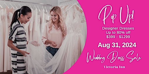 Imagem principal do evento Opportunity Bridal - Wedding Dress Sale - Winnipeg