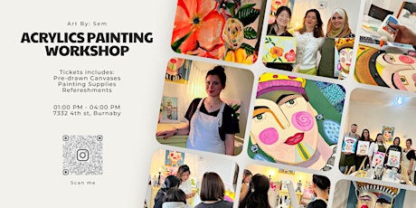 Unleash Your Inner Artist: Exclusive Acrylic Painting Event!