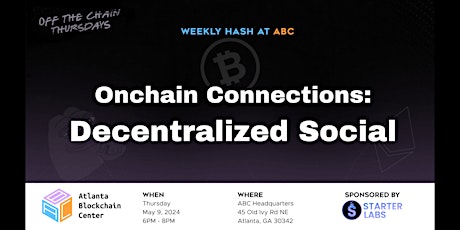 Onchain Connections: Decentralized Social