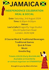 Jamaica Independence Celebration Meal & Social
