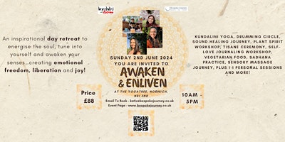 Day Retreat: Awaken and Enliven @The YogaTree primary image