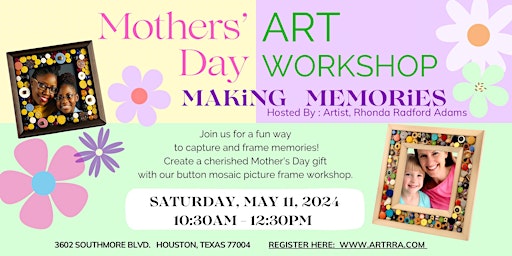 Mothers’ Day Art Workshop primary image