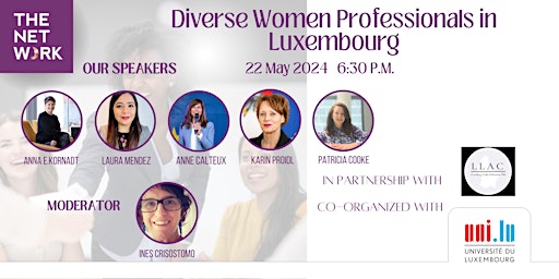 Primaire afbeelding van Diverse Women Professionals in Luxembourg - ROUNDTABLE