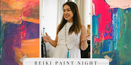 Reiki Paint Night with Guided Meditation, Healing Attunement & Refreshments