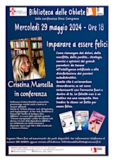 Imparare ad essere felici conferenza con la dottoressa Cristina Martella