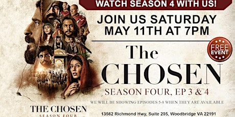 Watch The Chosen, Season 4, Episodes 3 & 4