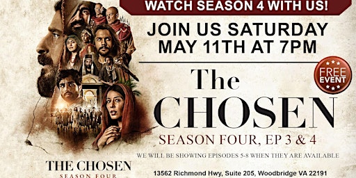 Image principale de Watch The Chosen, Season 4, Episodes 3 & 4