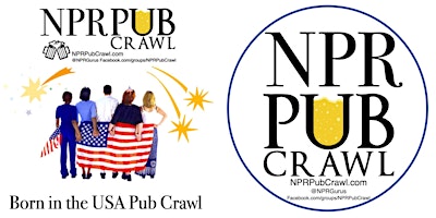 Imagem principal do evento Born in the USA Pub Crawl