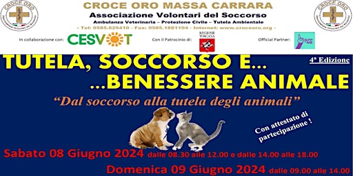 Hauptbild für TUTELA, SOCCORSO E BENESSERE ANIMALE Dal soccorso alla tutela degli Animali
