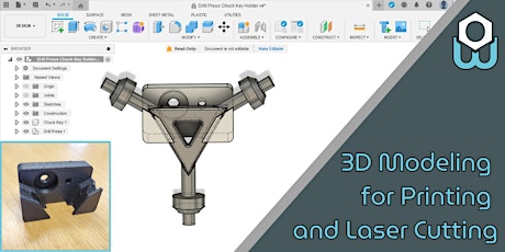 3D Modeling for Printing and Laser Cutting