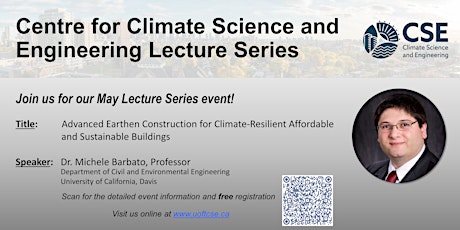 UofT Centre for Climate Science and Engineering Lecture Series - May 2024