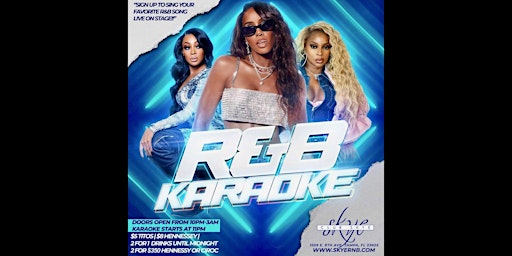 Image principale de RnB Karaoke @ Club Skye - Tampa, FL