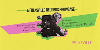 Imagem principal do evento A Folksville Records Showcase
