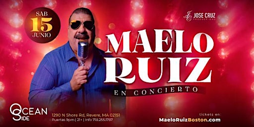 Immagine principale di Concierto de salsa con Maelo Ruiz en Boston, MA  | Junio 15  2024 