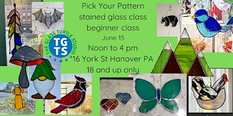 Pick a Pattern Stained Glass Class