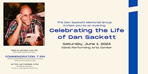 Imagem principal do evento Celebrating the Life of Dan Sackett