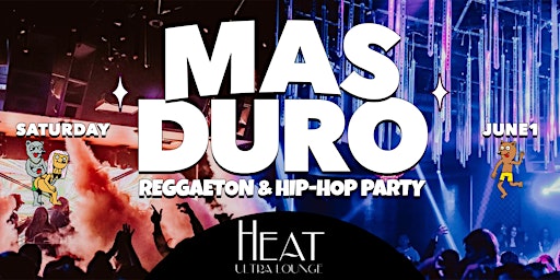 Imagem principal do evento Reggaeton & Hip-Hop Party @ Heat Ultra Lounge OC