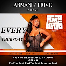 Full Amapiano Party in Dubai - Every Thursday - Season 2023/24