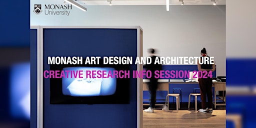 Imagem principal do evento Discover creative research at Monash Art, Design and Architecture