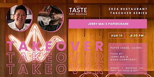 Imagem principal do evento Takeover Series: Jerry Mai X Papercrane