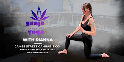 Ganja Yoga at James Street Cannabis Co. primary image