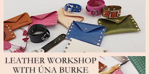 Imagem principal de Leather Workshop with Celebrity Designer Una Burke
