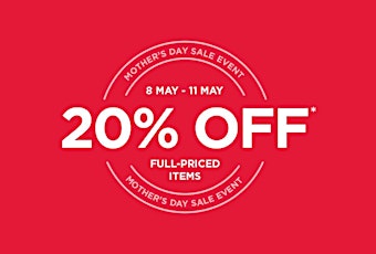 Dymocks Tooronga 20% off Mother's Day Sale!