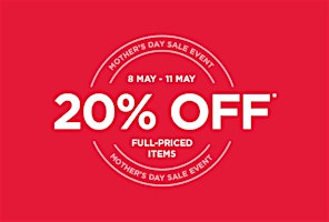 Dymocks Tooronga 20% off Mother's Day Sale! primary image