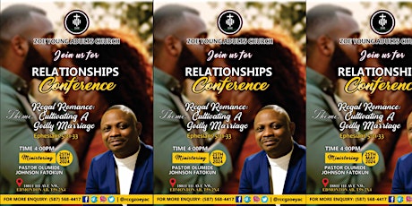 Relationship Conference: Regal Romance; Cultivating a Godly Marriage