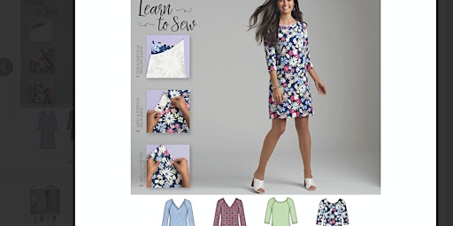 Sew this A-line Dress on your Serger primary image