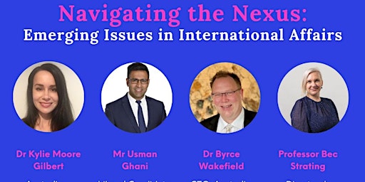 Navigating the nexus: Emerging issues in international affairs primary image